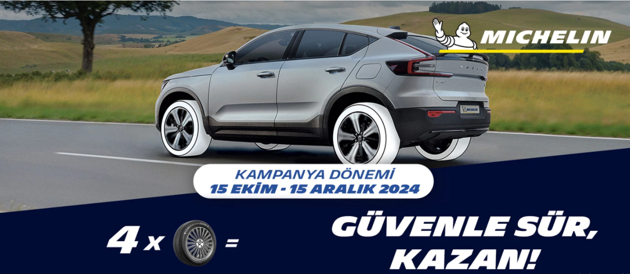 16 inç ve Üzeri 4 Adet Michelin Lastik Alımınıza 2.000 TL'ye Varan Opet Yakıt Puan Hediye!